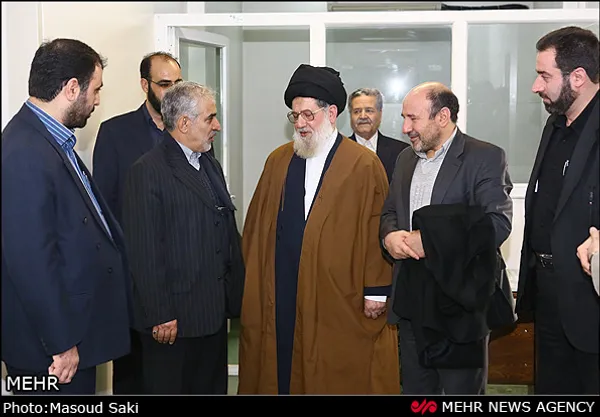 دیدار ستاد کنگره ملی حماسه اقتصادی با آیت&zwnj;الله خامنه&zwnj;ای
