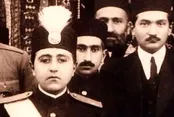 «احمدشاه» به اتفاق ولیعهد انگلستان و در لندن
