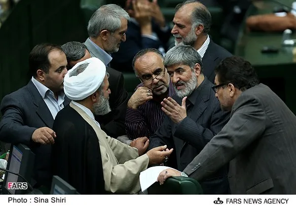 علی مطهری مرد پر مخاطب نشست امروز مجلس شورای اسلامی بود