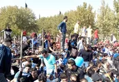 تصاویری از وضع وخیم هواداران برای ورود به آزادی
