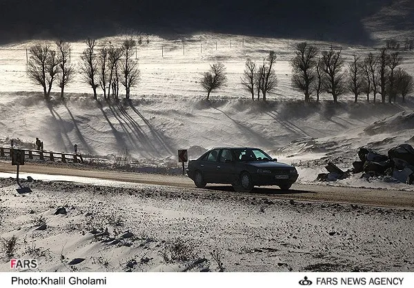 چهره زمستانی در مناطق کوهستانی آذربایجان شرقی
