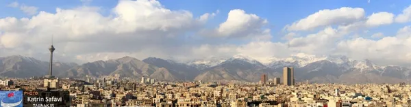 پانورامای شمال شهر و دامنه های البرز