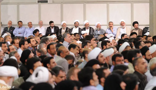 رهبر معظم انقلاب در دیدار کارگزاران حج