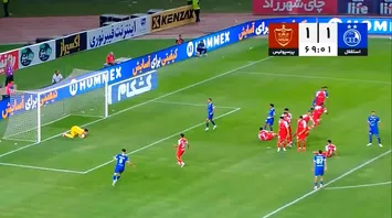 خلاصه بازی استقلال 1 - پرسپولیس 1