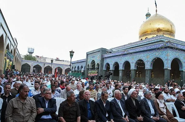 مراسم سالگرد ارتحال امام خمینی(ره) در حرم حضرت زینب (س)/TASNIM
