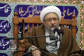 آملی لاریجانی در منزل رئیس‌جمهور شهید حضور یافت