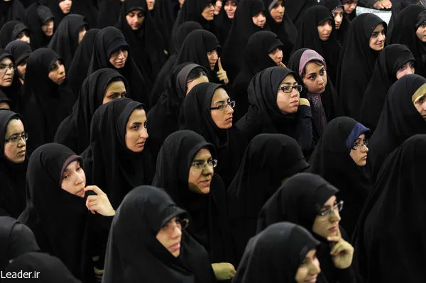 رهبر معظم انقلاب در دیدار دانشجویان