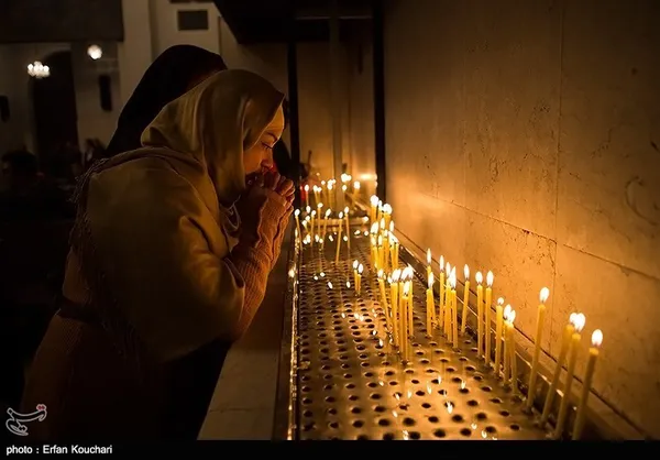 مراسم آغاز سال نو میلادی ـ کلیسای سرکیس مقدس
