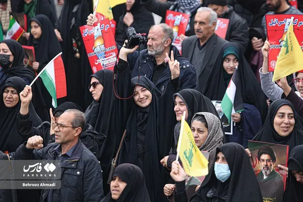 راهپیمایی روز قدس در کرمانشاه 
