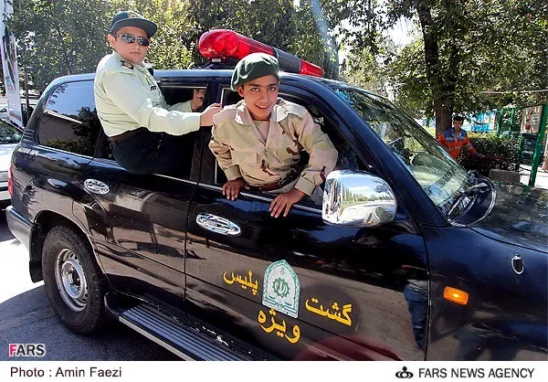 همیاران پلیس در شیراز