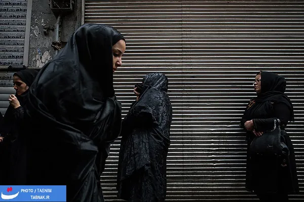 عزاداری تاسوعای حسینی در بازار تهران