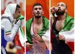 هت‌تریک طلایی ایران در ناگویا؛ نخودی، زارع و مرادی قهرمان شدند