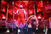 عکس: جشن هواداری شب سرخ با حضور هنرمندان و بازیکنان تیم پرسپولیس