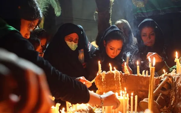 شام غریبان در تهران./IRNA

