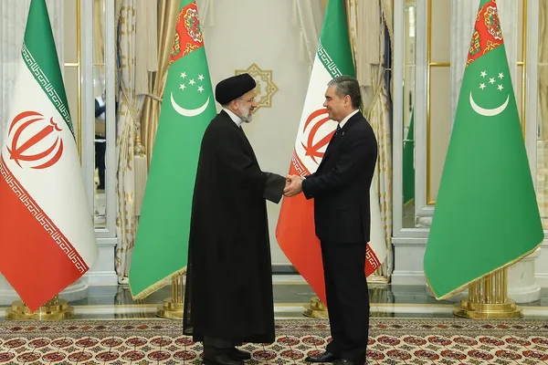دیدار رئیس جمهور ترکمنستان با رئیسی