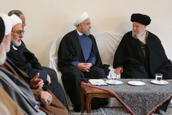دیدار با حضرت آیت الله موسوی اردبیلی