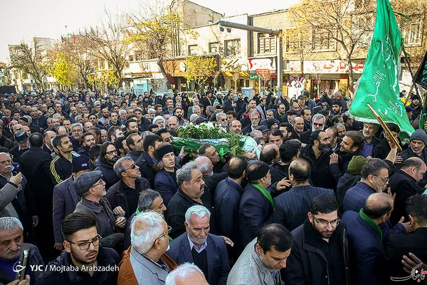 تشییع پیکر مرحوم سید قاسم موسوی قهار