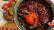 طرز تهیه خورش گمج کباب