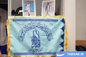 عکس: پرچم مسجد مقدس جمکران در رختکن تیم ملی فوتبال