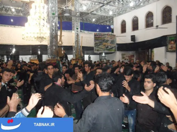 عزاداری تاسوعای حسینی درمسجد جامع روستای گلند شهرستان رامیان
