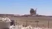 لحظه اصابت کلاهک بالستیک به پایگاه ملک فیصل اردن