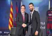 امضا قرارداد آردا توران در بارسلونا