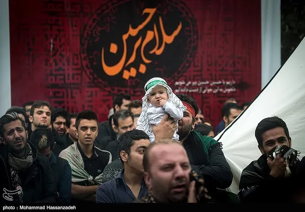 عزاداری عاشورای حسینی-نارمک تهران
