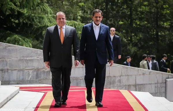 استقبال رسمی نخست وزیر پاکستان
