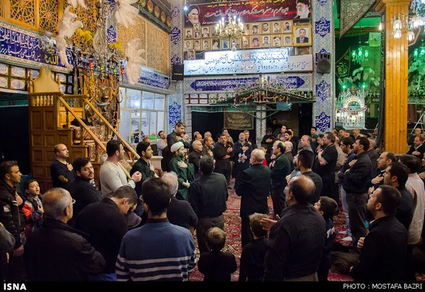 برگزاری آیین عزاداری اربعین حسینی در حسینیه دربند