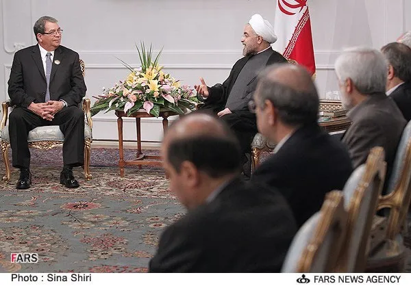 دیدار نخست وزیر اوکراین با حسن روحانی