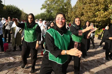 عکس: ورزش صبحگاهی