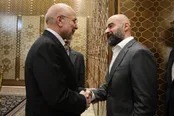 عکس: دیدار رئیس اتحادیه میهنی کردستان عراق با دکتر قالیباف