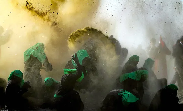 تعزیه در امامزاده شاه کرم اصفهان