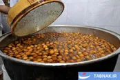 عکس:  کارگاه پخت زولبیا و بامیه در ماه مبارک رمضان