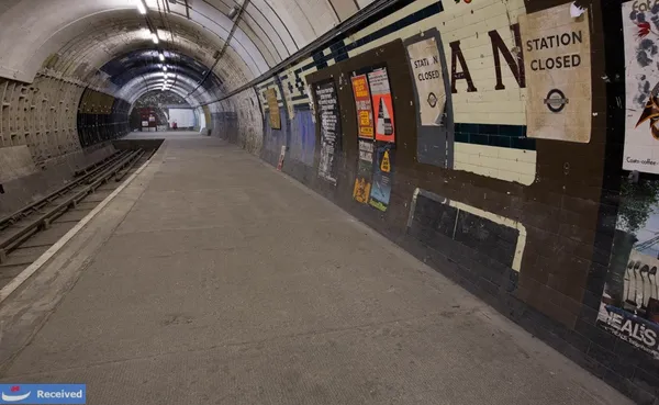 ایستگاه مترو متروکه Aldwych - لندن - انگلستان
&copy; Bradley Garrett