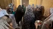 تصاویر مراسم قاشق‌زنی چند جوان شیرازی