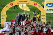 تصاویری از جشن پرسپولیس روی استیج قهرمانی