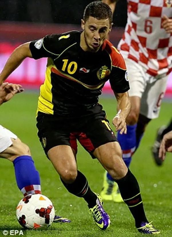بلژیک: ادن هازارد (Eden Hazard) - بسیار سریع و باهوش است و هم اکنون در تیم چلسی شگفتی ساز شده است.