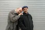 دیدار آقای مجری و کلاه‌قرمزی بعد از سال‌ها دوری + عکس