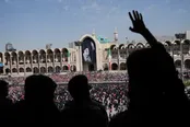المسیره یمن: مراسم تشییع میلیونی شد/ راشاتودی: عزاداران خواستار انتقام خون رهبر شهید شدند