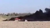 تصاویر سقوط پهپاد لوکاس آمریکا