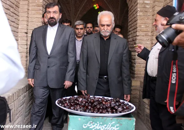 حضور رضایی در گلزار شهدا و نماز جمعه سمنان