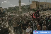 عکس: سوگواری در ویرانه‌ها؛ روایتی از «نبطیه» در سایه جنگ و آتش‌بس شکننده