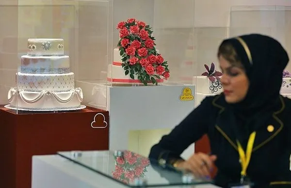 سیزدهمین نمایشگاه بین المللی شیرینی و شکلات صبح دوشنبه در محل دائمی نمایشگاه های تهران گشایش یافت./FNA
