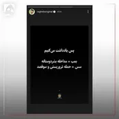 کنایه مصطفی راغب به پهلوی