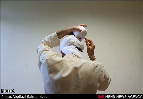 عمامه&zwnj;گذاری طلاب حوزه علمیه امام خمینی(ره)