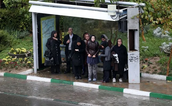 بارش باران پاییزی در تهران موجب پاکی و طراوت هوا شد./IRNA
