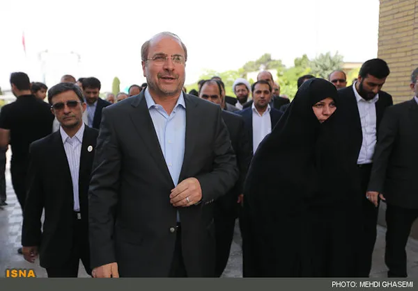 محمدباقر قالیباف - حرم عبدالعظیم الحسنی(ع)، شهر ری