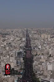 تصویر آخرالزمانی از حضور حماسی در تشییع آقای شهید