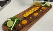 طرز تهیه کباب کوبیده کاردی با سس کره